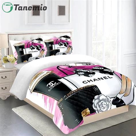 chanel double bedding|chanel bedding set wholesale.